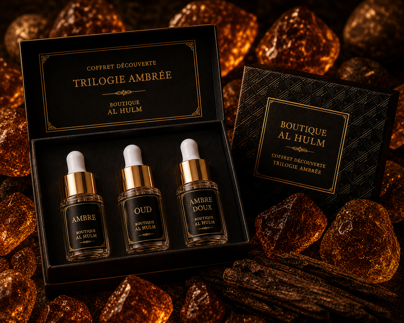 Coffret Trilogie Ambré